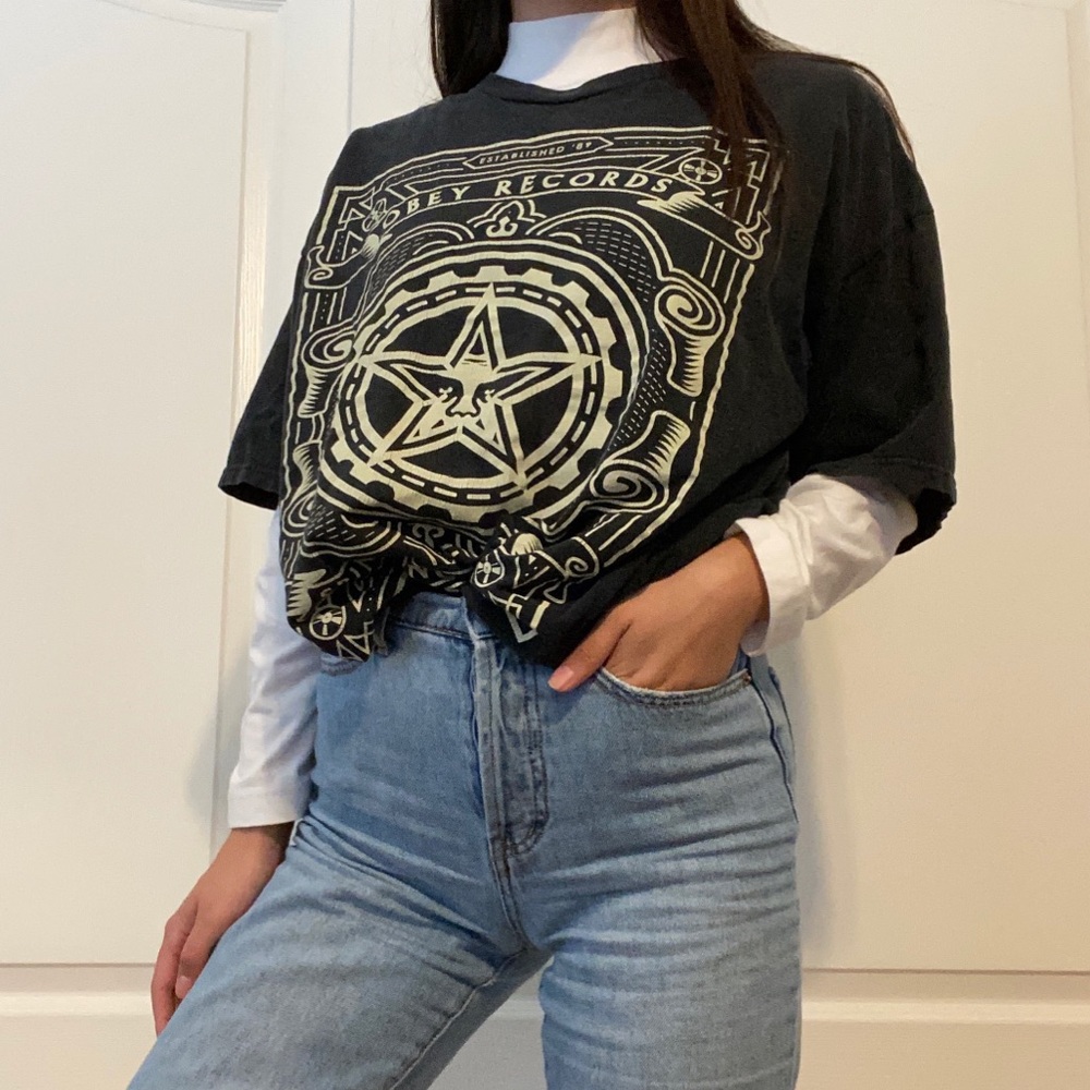 Vintage White Turtleneck